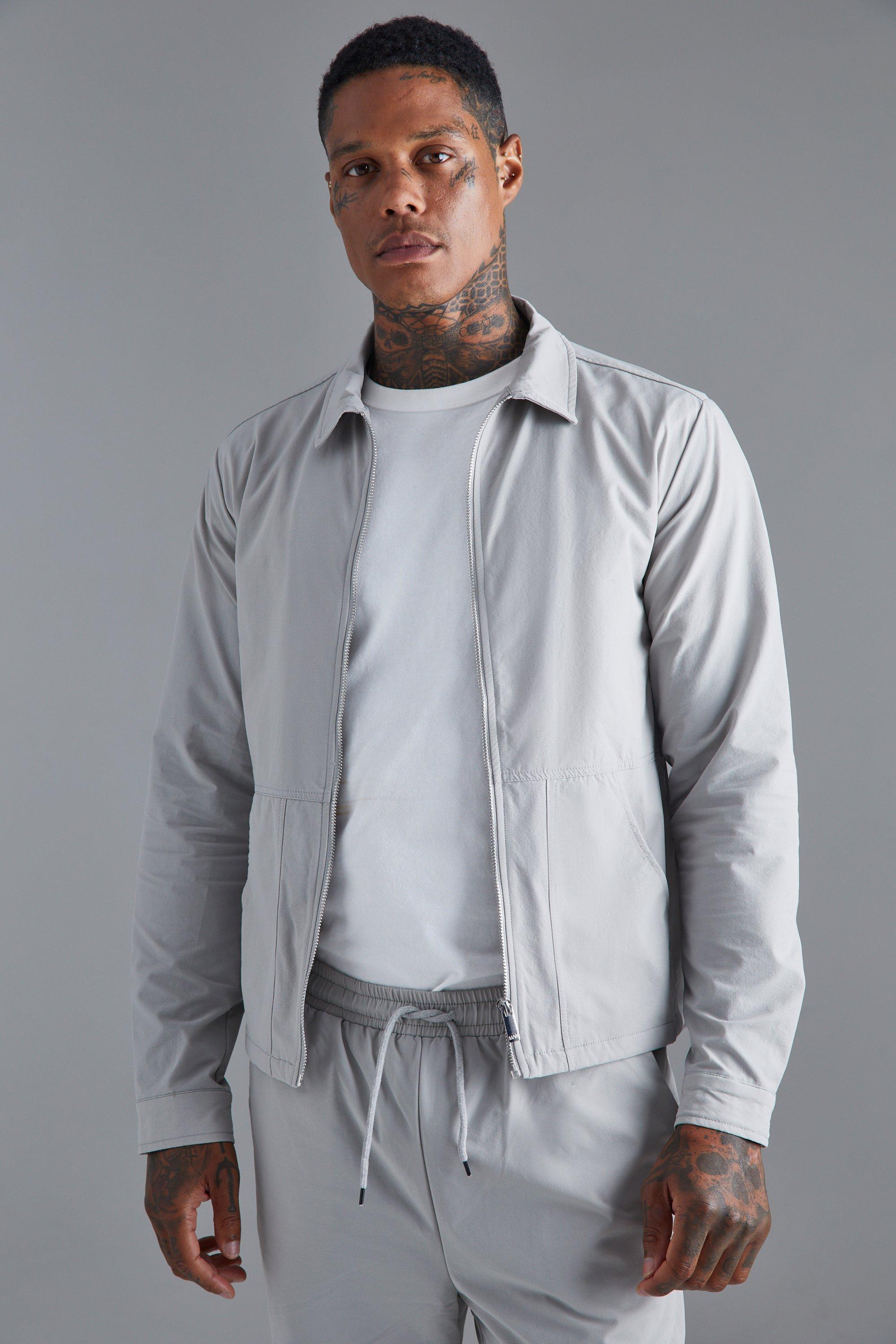 Boohooman shacket clearance